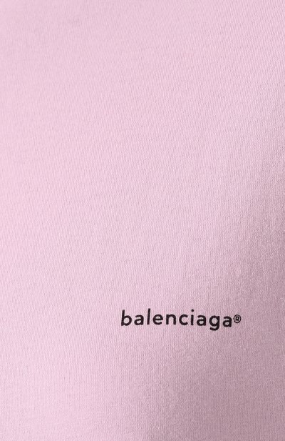 Хлопковая футболка BALENCIAGA, арт. 571205/TEV18, фото 5