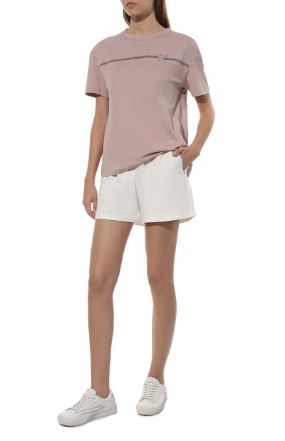 Хлопковые шорты BRUNELLO CUCINELLI, арт. MH827P7943, фото 2