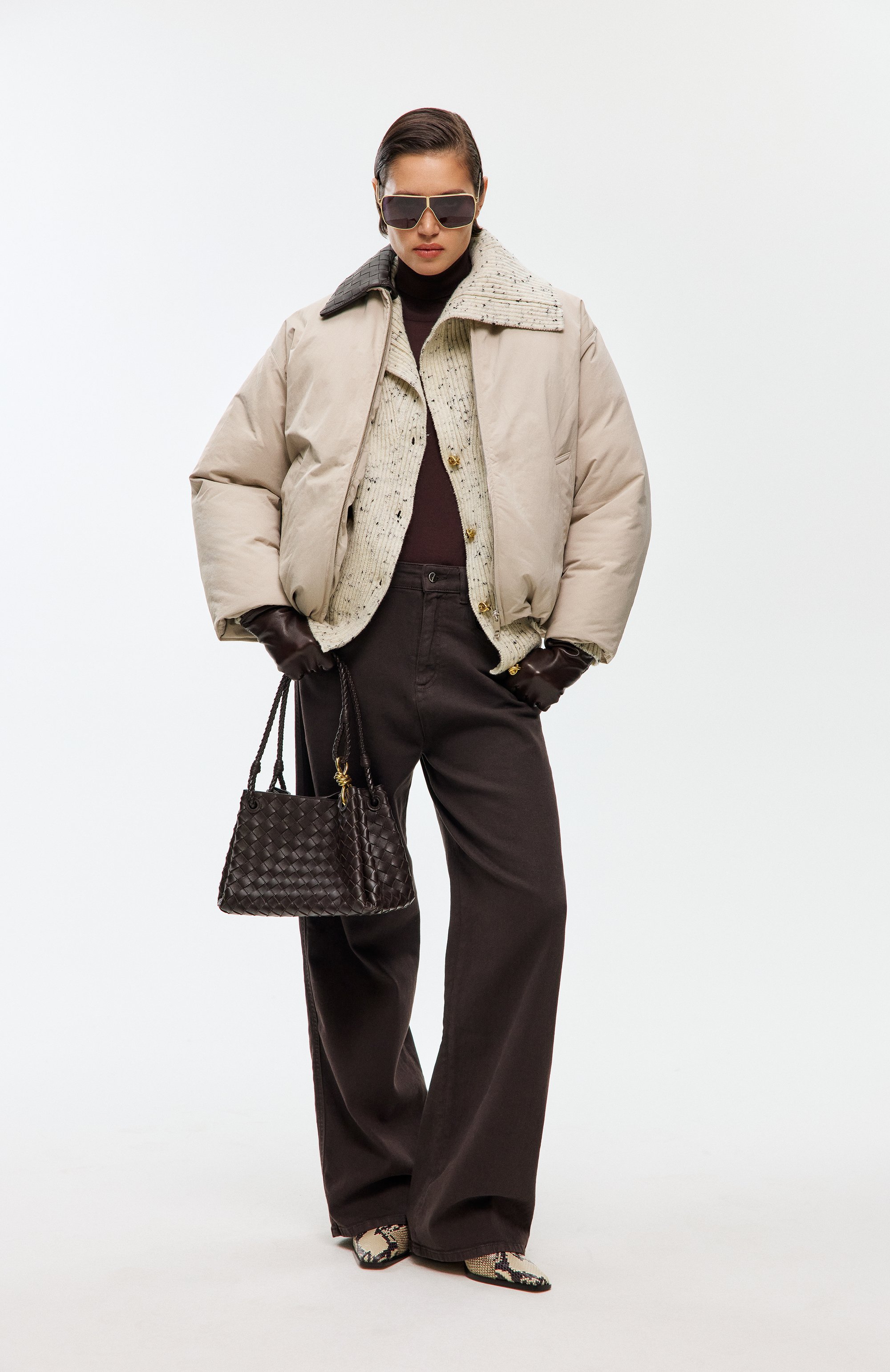 Шерстяной кардиган BOTTEGA VENETA, арт. 838107/V5LV0, фото 6