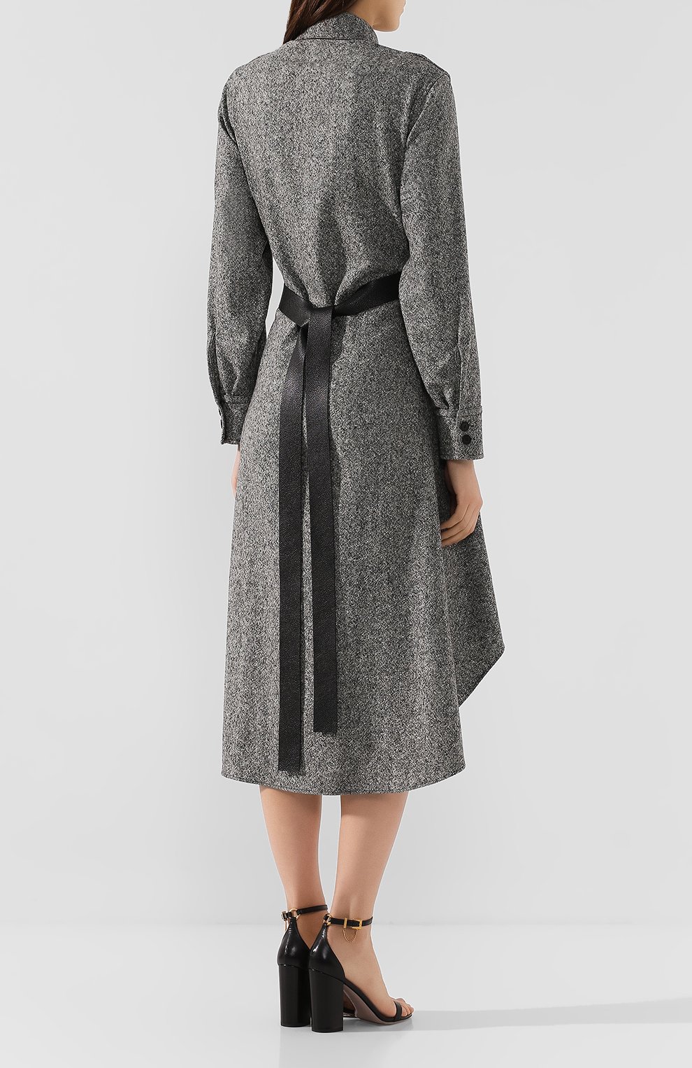 Шерстяное платье STELLA MCCARTNEY черного цвета по цене 97150 руб., арт. 589995/SNB52, фото 4 Шерстяное платье STELLA MCCARTNEY, арт. 589995/SNB52, фото 4