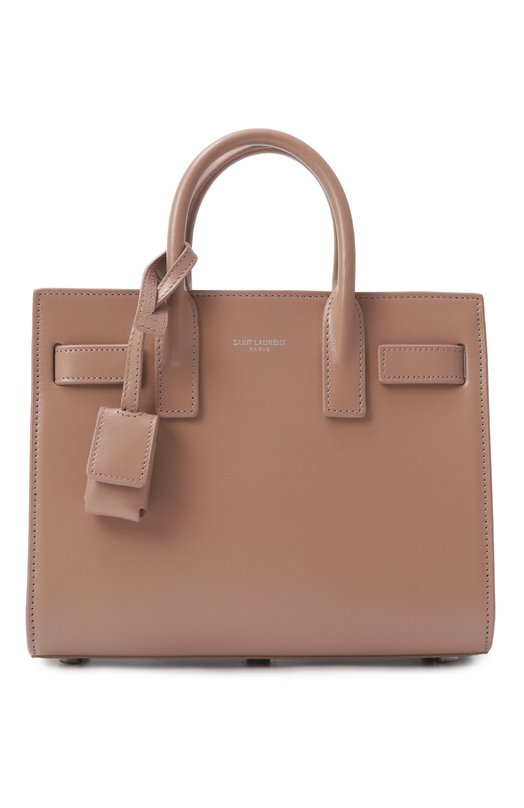 Сумка Sac de Jour nano Saint Laurent 392035/02G9E Бежевый 392035/02G9E