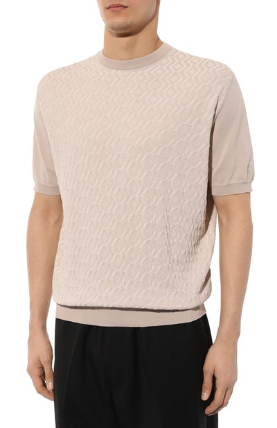 Джемпер из хлопка и шелка STEFANO RICCI, арт. K616393G10/F24231, фото 3