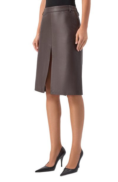 Кожаная юбка ARMARIUM, арт. ARMFWSK08/LE06, фото 3