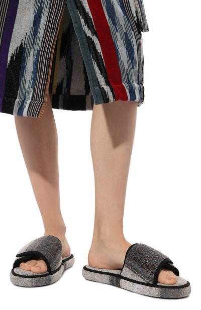 Текстильные домашние туфли MISSONIHOME разноцветного цвета по цене 33200 руб., арт. 1C30G00004/160, фото 3 Текстильные домашние туфли MISSONIHOME, арт. 1C30G00004/160, фото 3