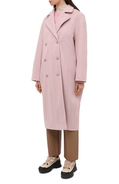 Шерстяное пальто PEFORGIRLS, арт. PE.100.2022.09.00104.610, фото 3