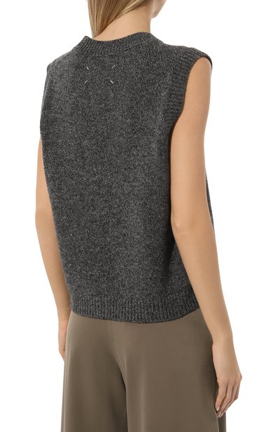 Шерстяной жилет MAISON MARGIELA, арт. S50FB0104/M13059, фото 4