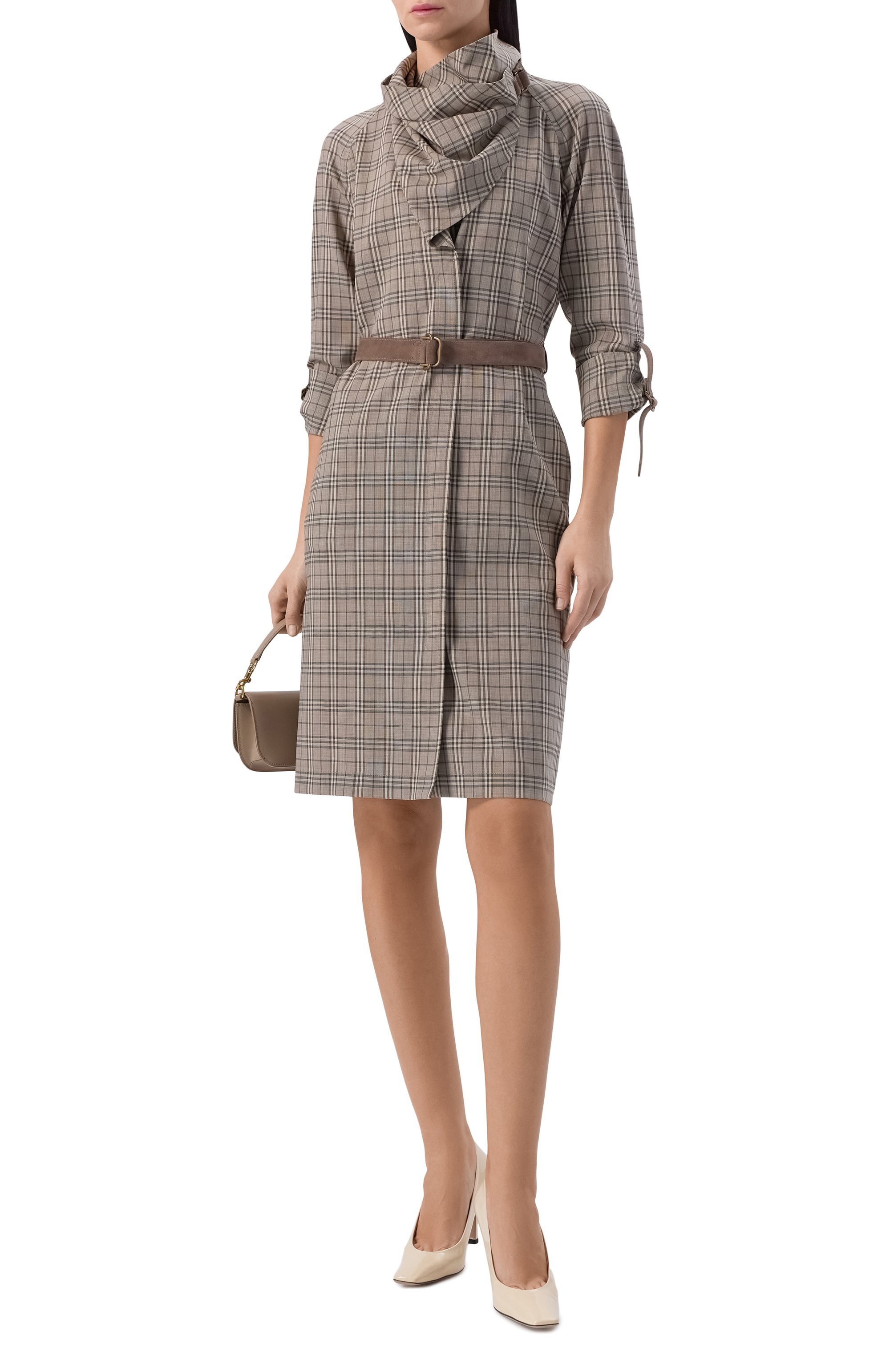 Шерстяное платье BURBERRY, арт. 8118175, фото 2