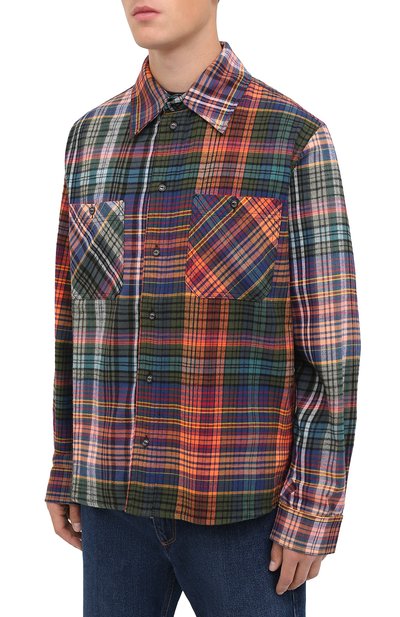 Хлопковая рубашка OFF-WHITE, арт. 0MGA133E20FAB0012010, фото 3