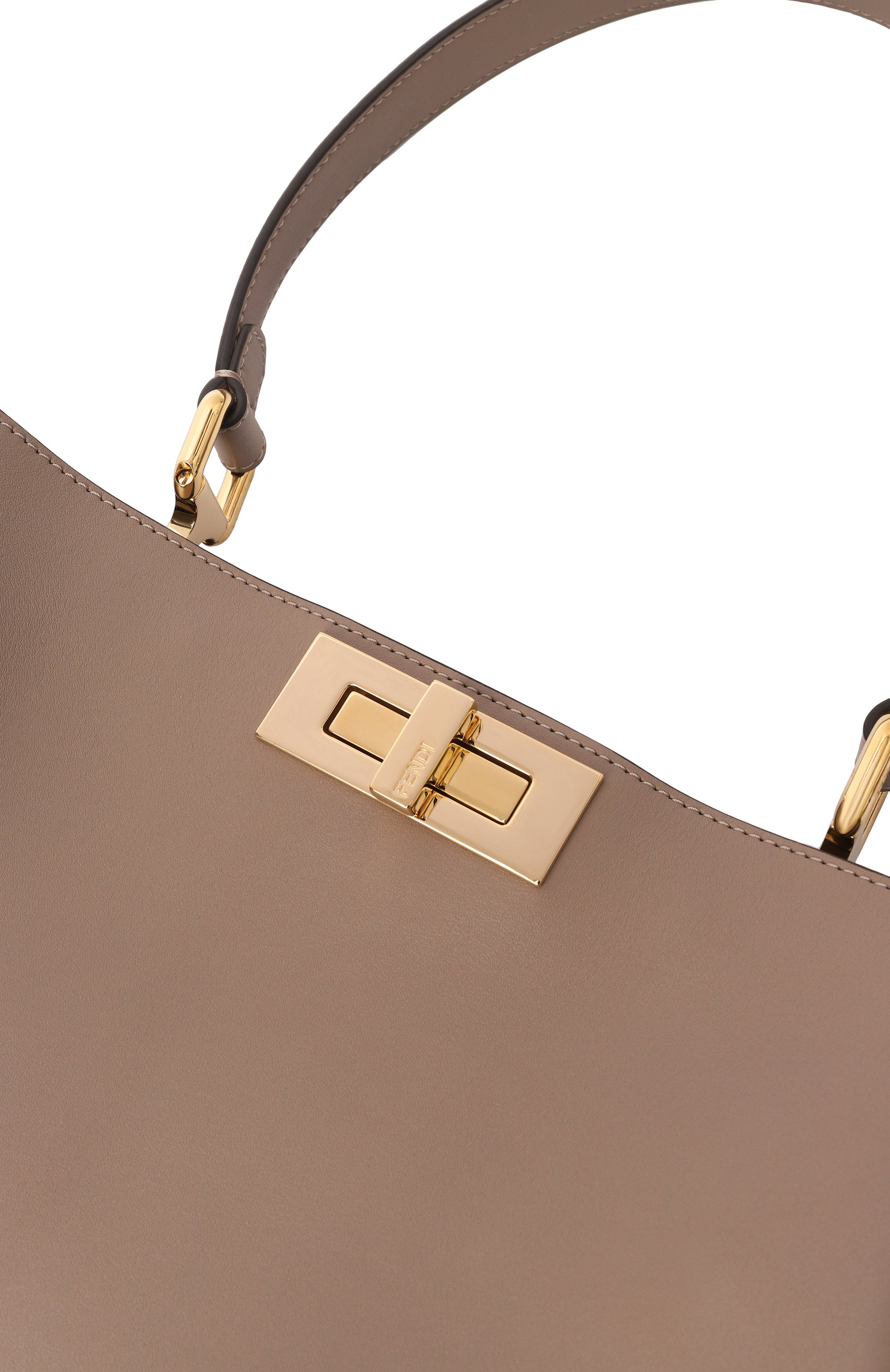 Сумка peekaboo soft medium FENDI темно-бежевого цвета по цене 739000 руб., арт. 8BN353/A0VH, фото 6 Сумка peekaboo soft medium FENDI, арт. 8BN353/A0VH, фото 6
