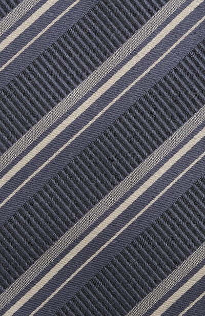 Шелковый галстук BRIONI синего цвета по цене 25350 руб., арт. 062H00/01417, фото 3 Шелковый галстук BRIONI, арт. 062H00/01417, фото 3