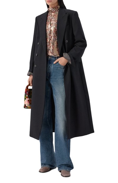 Шерстяное пальто DRIES VAN NOTEN, арт. 262-130201/4265, фото 2