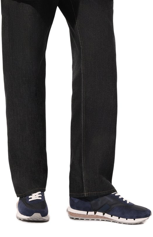 Комбинированные кроссовки Rush Teeth Ghoud Синий, фото 3