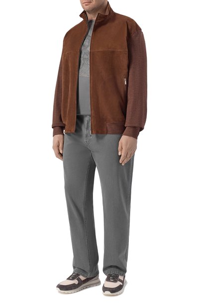 Джинсы STEFANO RICCI серого цвета по цене 158500 руб., арт. MFT61B3160/TR101K_001, фото 2 Джинсы STEFANO RICCI, арт. MFT61B3160/TR101K_001, фото 2