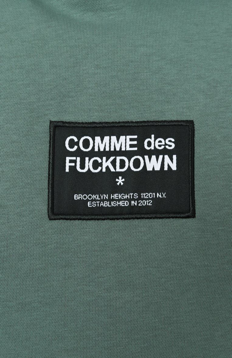 Хлопковое худи COMME DES FUCKDOWN, арт. CFABM01525, фото 1