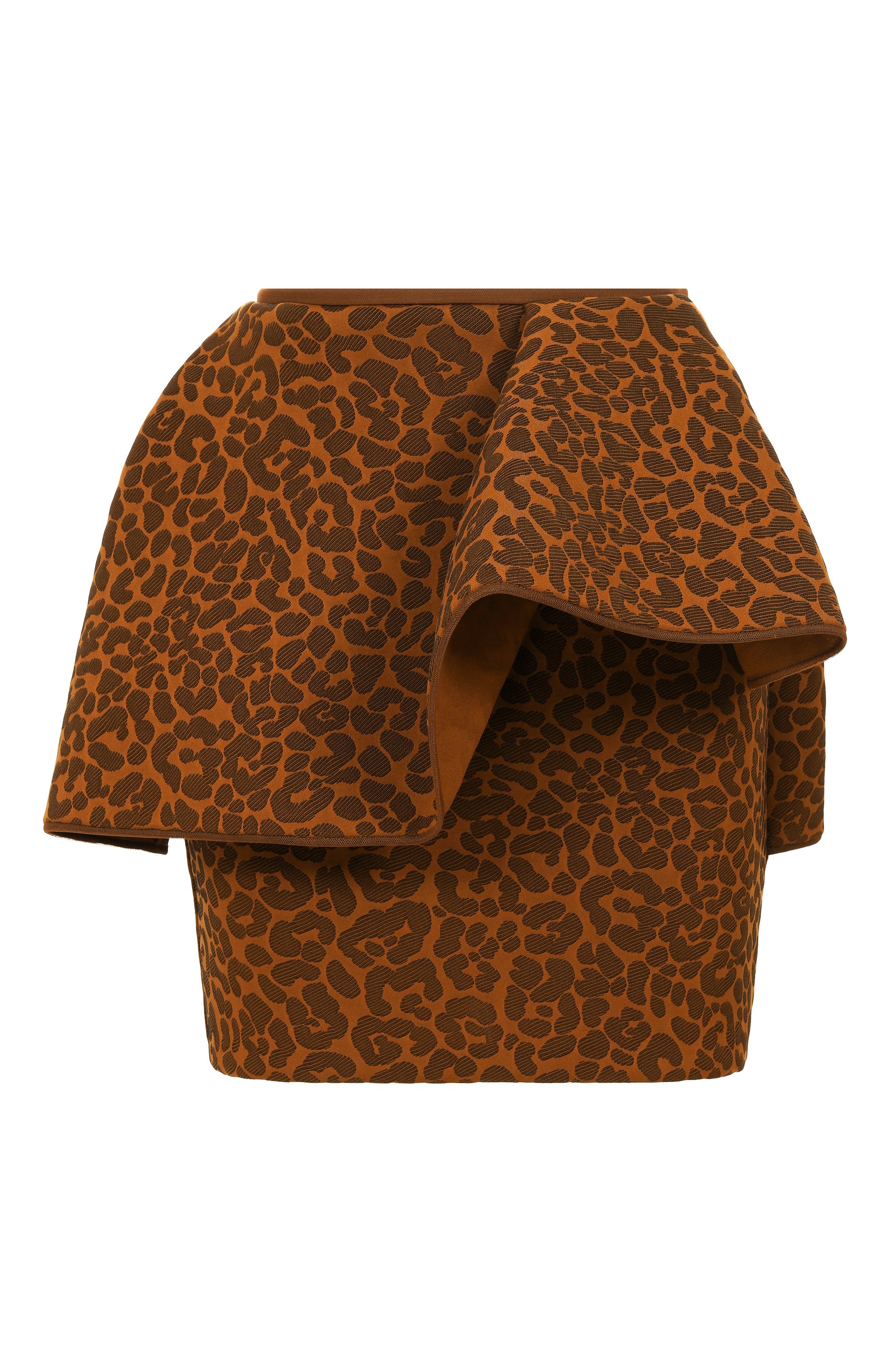 Юбка VIKA GAZINSKAYA леопардового цвета по цене 161660 руб., арт. SS26-18229, фото 1 Юбка VIKA GAZINSKAYA, арт. SS26-18229, фото 1