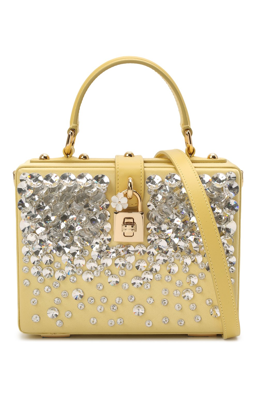 Сумка dolce box DOLCE & GABBANA желтого цвета по цене 333000 руб., арт. BB5970/AW129, фото 6 Сумка dolce box DOLCE & GABBANA, арт. BB5970/AW129, фото 6