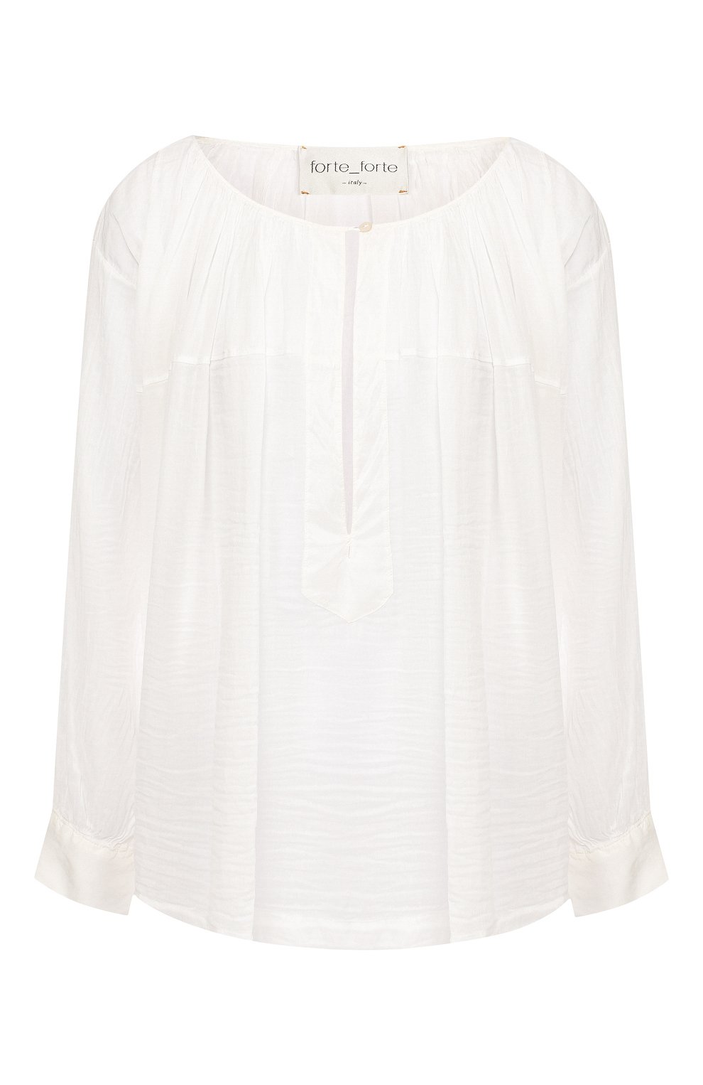Блузка из хлопка и шелка FORTE_FORTE, арт. 6278, фото 1