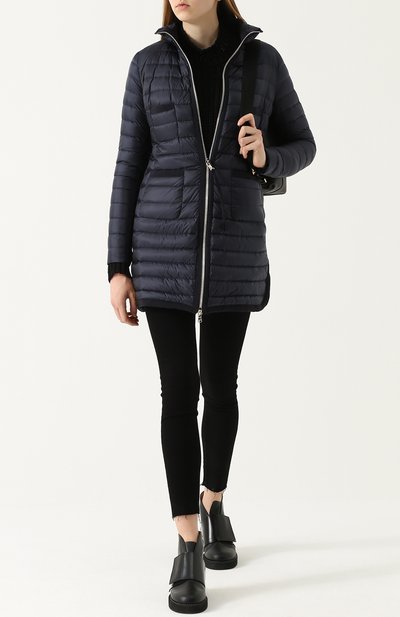 Стеганый пуховик на молнии с накладными карманами MONCLER, арт. C1-093-49853-94-53048, фото 2