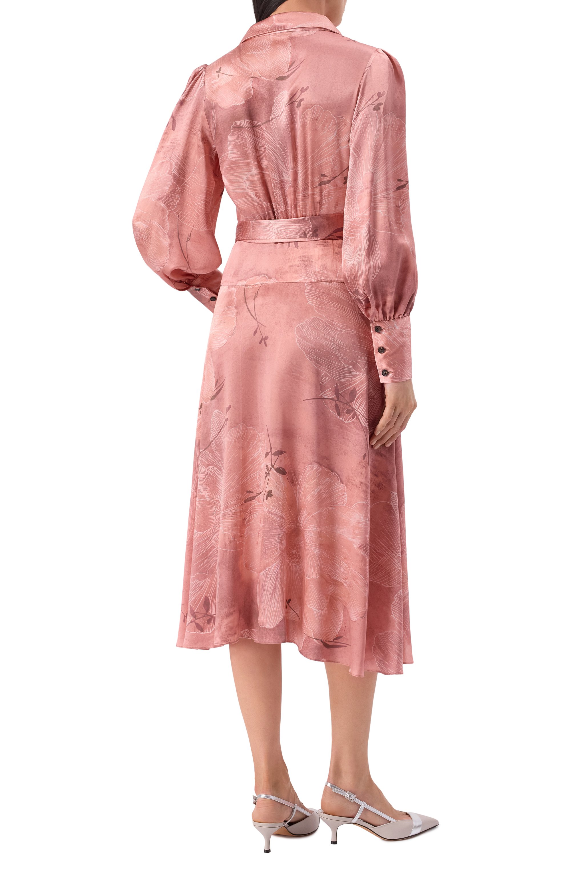 Шелковое платье KITON, арт. D61301K0873G05, фото 3