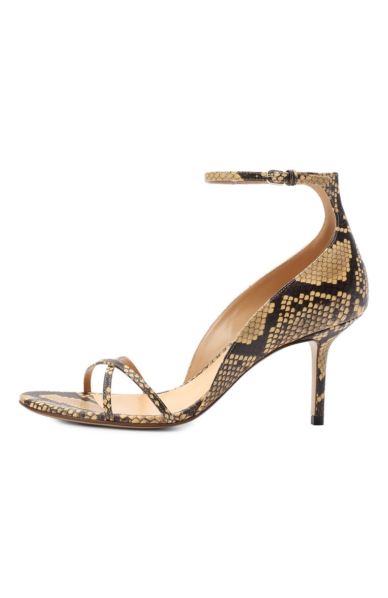 Кожаные босоножки FRANCESCO RUSSO, арт. R1S949/SHINY WATERSNAKE/302, фото 2