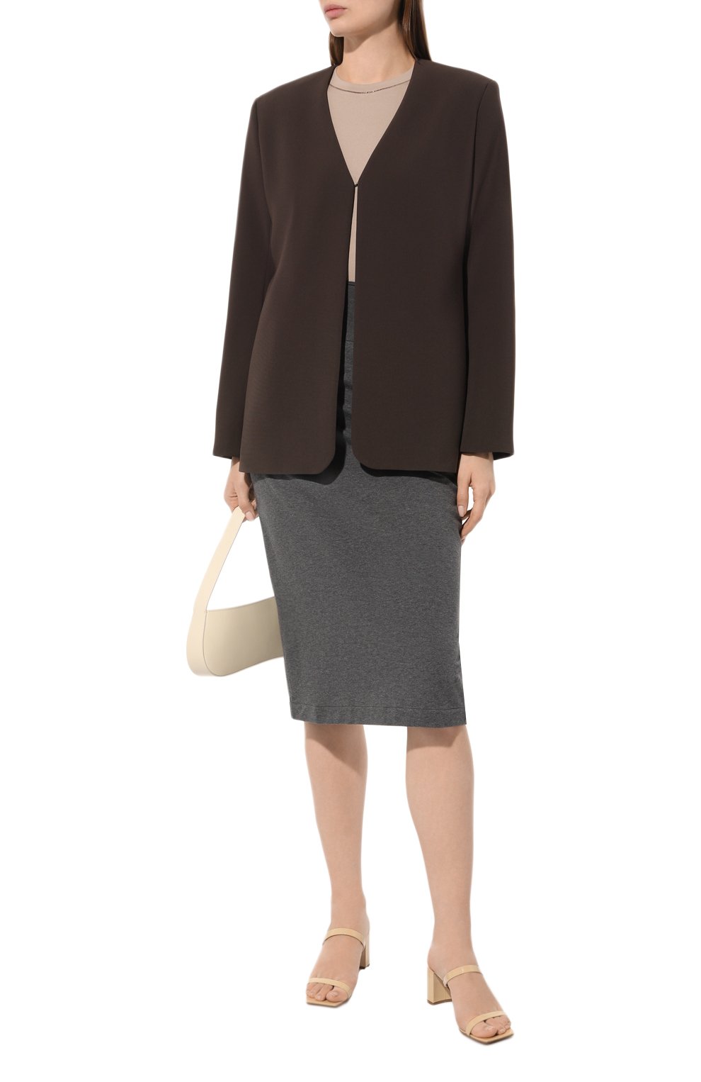 Хлопковая юбка BRUNELLO CUCINELLI, арт. MH827BP185, фото 2