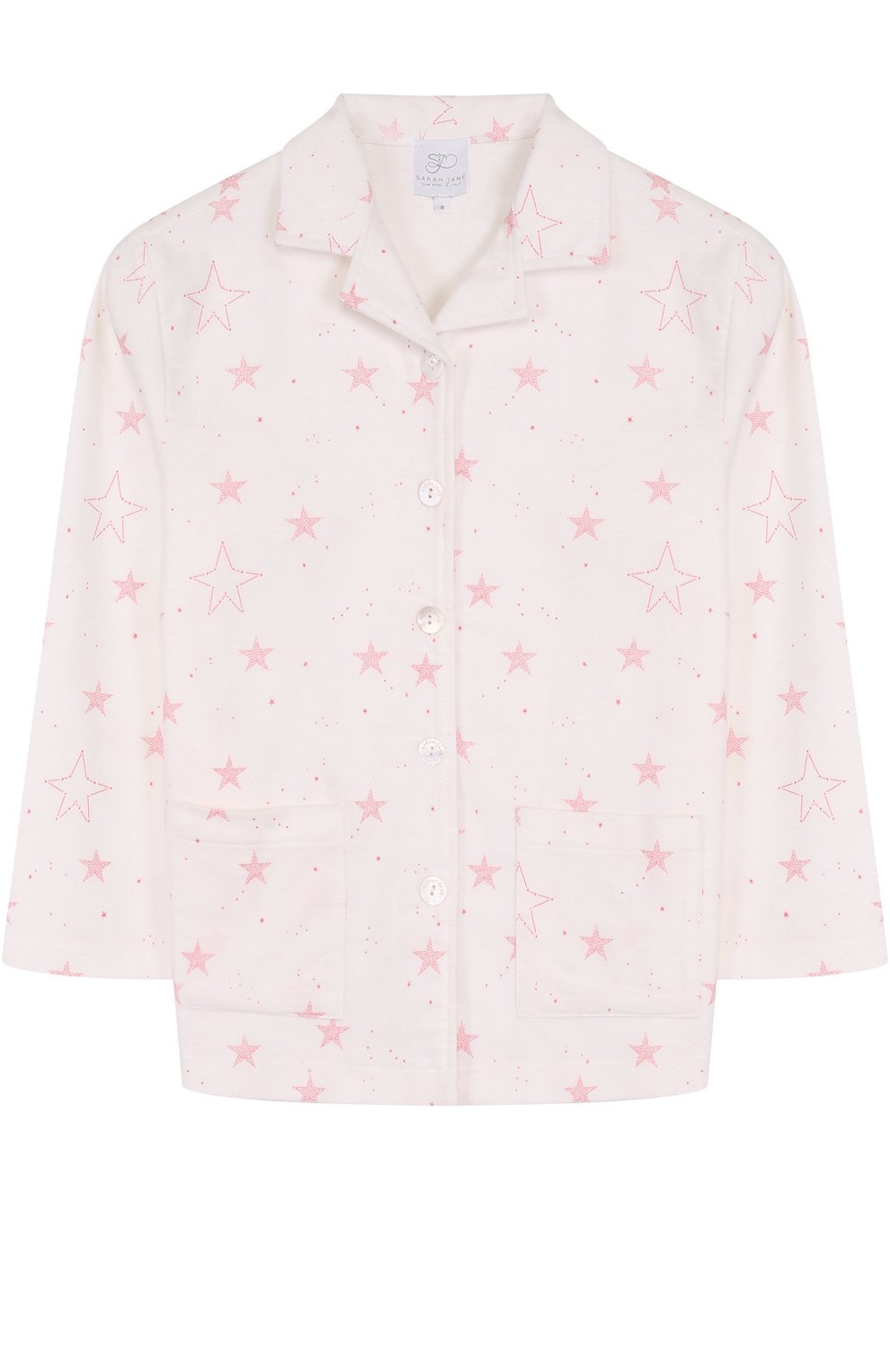 Пижамная блуза из хлопка с принтом SARAH JANE, арт. SAH7/SJ121GB, фото 1