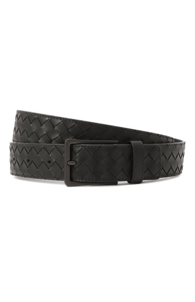 Мужской кожаный ремень BOTTEGA VENETA, арт. 475599/V47W0