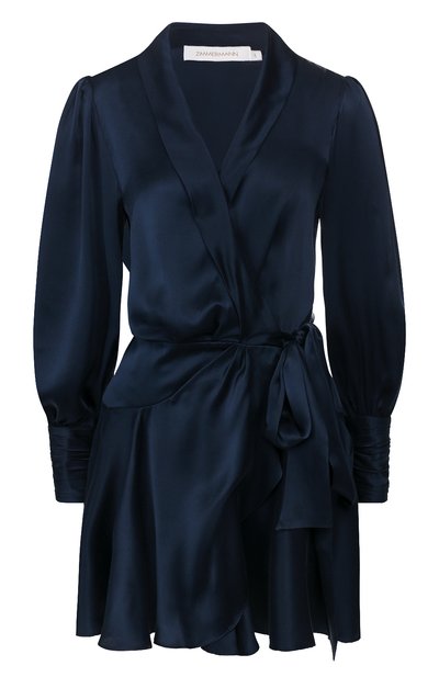 Женское атласное платье ZIMMERMANN, арт. 8067DRWAV