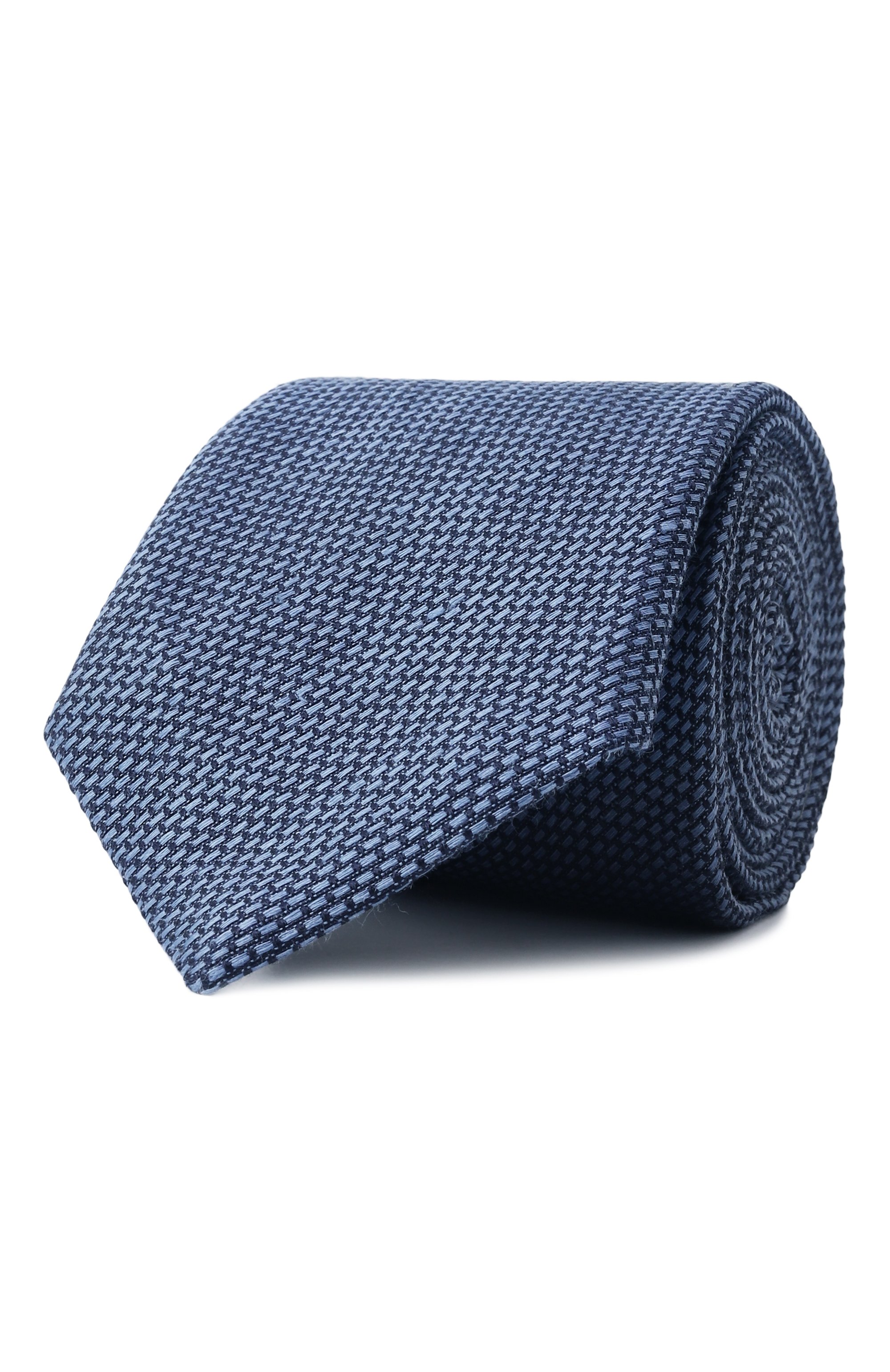 Галстук изо льна и шелка CANALI, арт. 18/HJ04181, фото 1