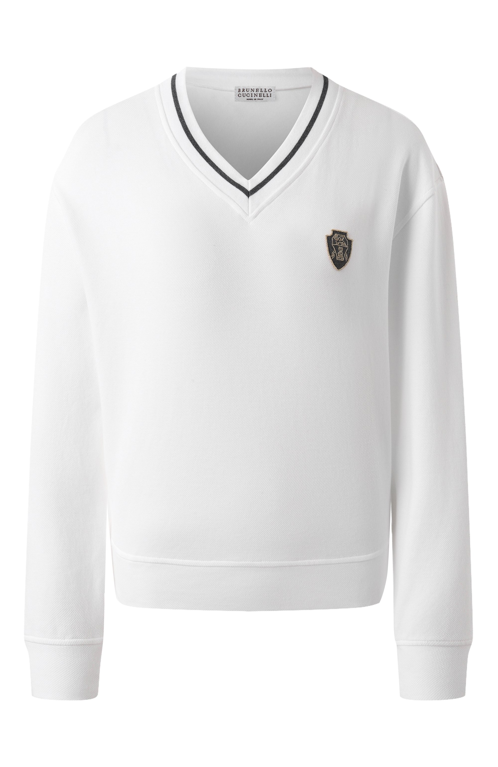 Хлопковый свитшот BRUNELLO CUCINELLI, арт. MG927B1434, фото 1