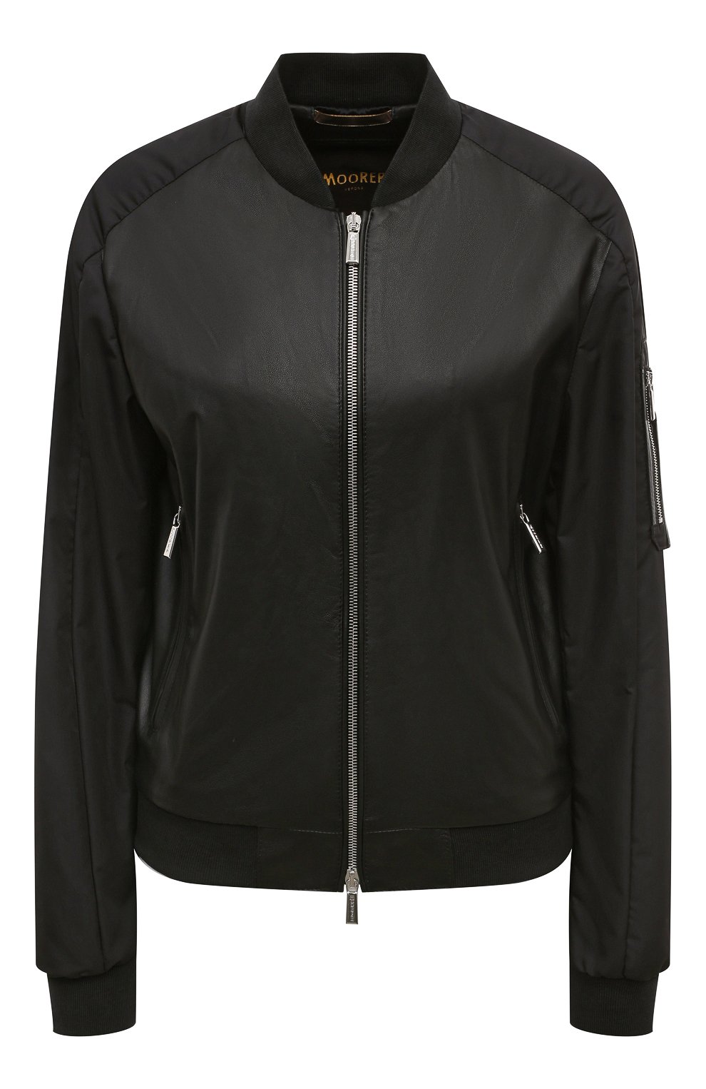 Кожаный бомбер MOORER, арт. HPMYN-PEK, фото 1