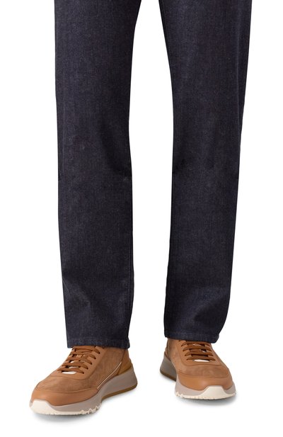 Замшевые кроссовки BRUNELLO CUCINELLI, арт. MZUSGG0278, фото 3