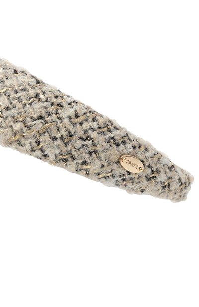 Ободок для волос PANFIL бежевого цвета по цене 12000 руб., арт. 103-TV-BND, фото 3 Ободок для волос PANFIL, арт. 103-TV-BND, фото 3