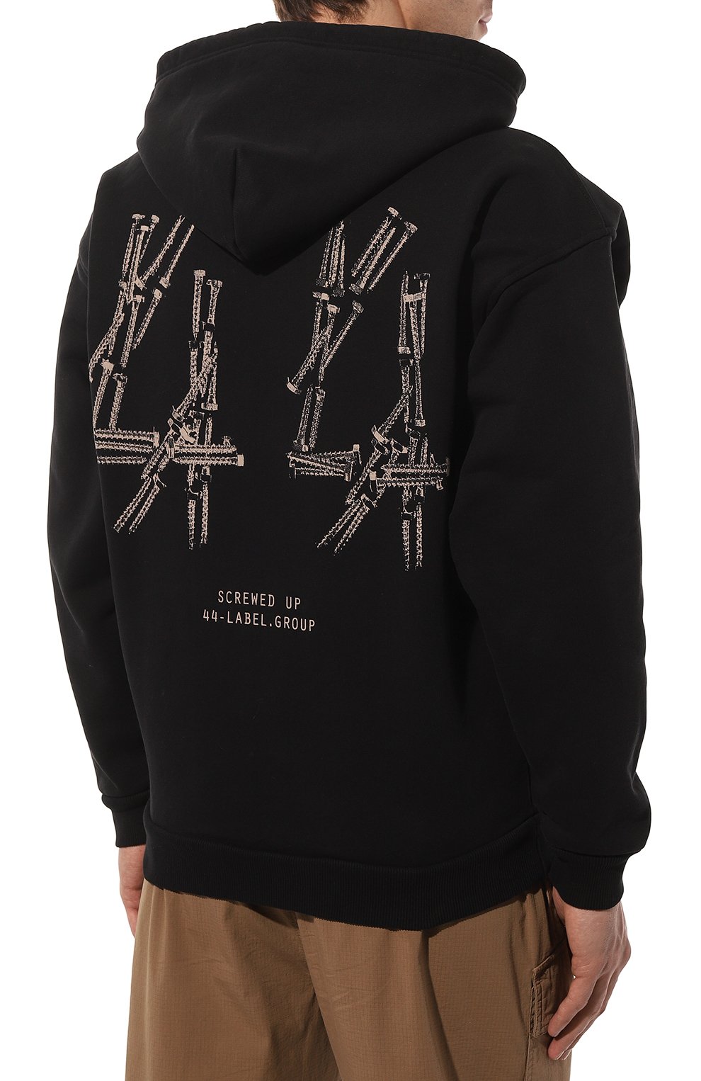 Хлопковая толстовка 44 LABEL GROUP, арт. B0030094/FA139/P101, фото 4