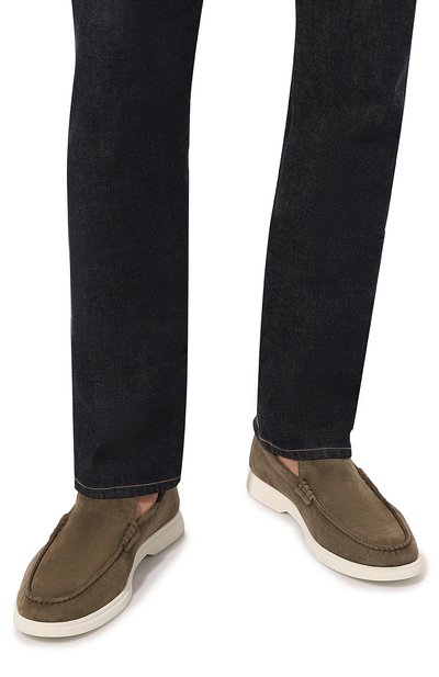 Замшевые лоферы BOSS, арт. 50492969, фото 3