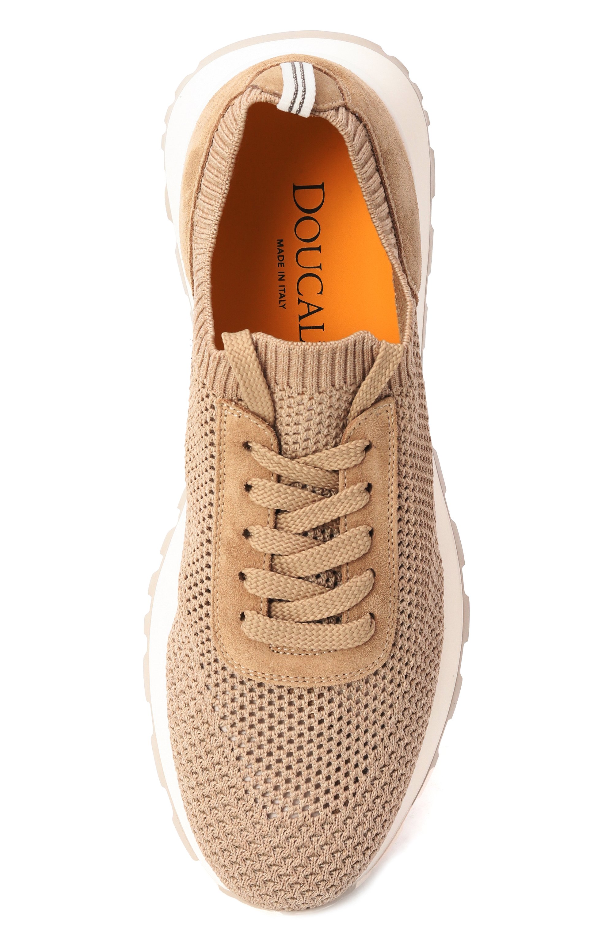 Текстильные кроссовки DOUCAL'S, арт. DD8765WHITPZ764S, фото 6