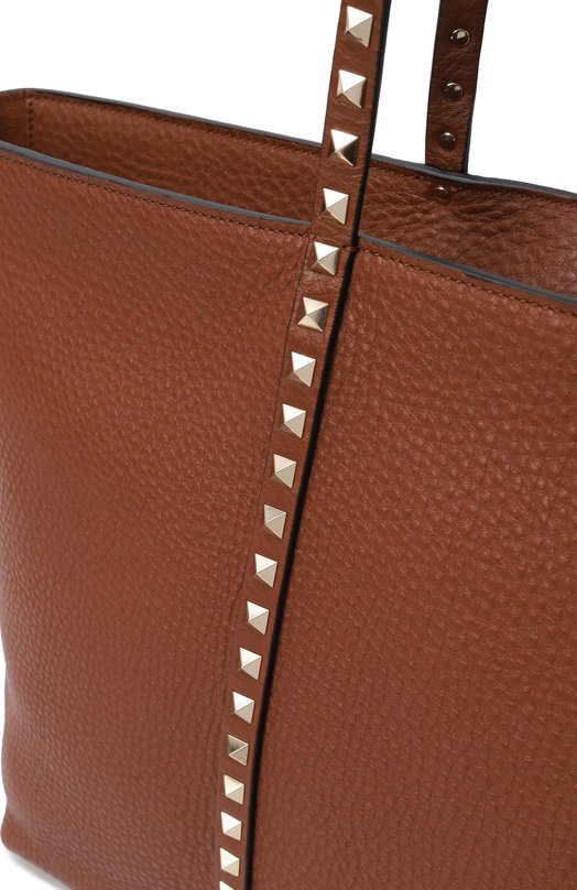 Сумка-тоут Rockstud Valentino 7W2B0R04/VSF Коричневый  7W2B0R04/VSF Фото 3