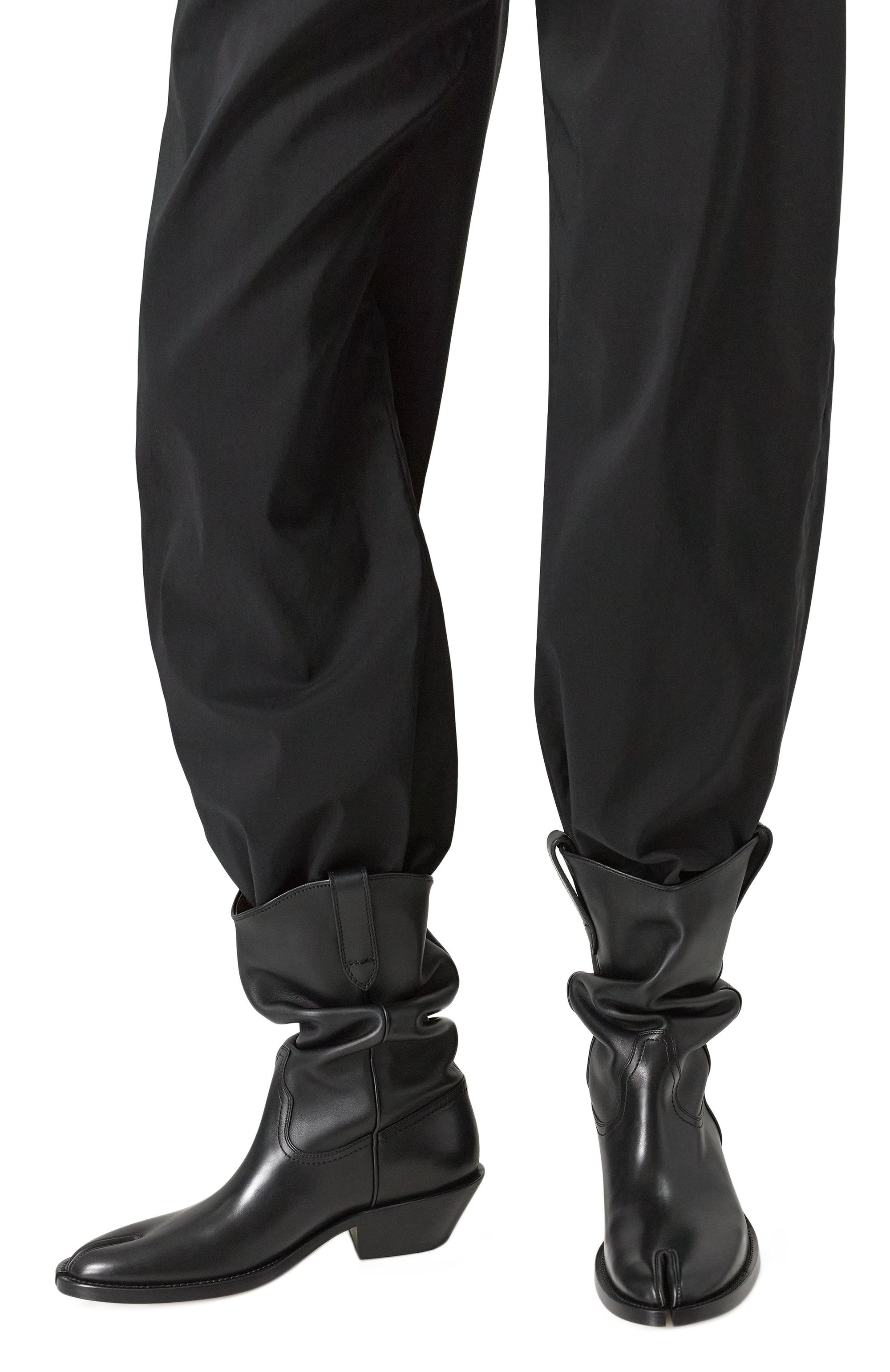 Кожаные казаки tabi MAISON MARGIELA, арт. S39WW0068/P3292, фото 3