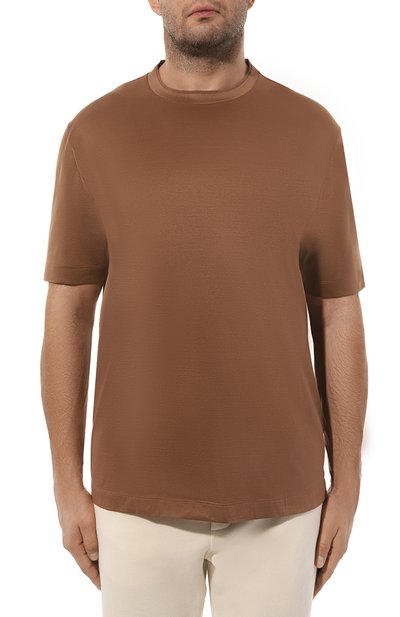 Хлопковая футболка CANALI, арт. T0356B/MJ00002, фото 3