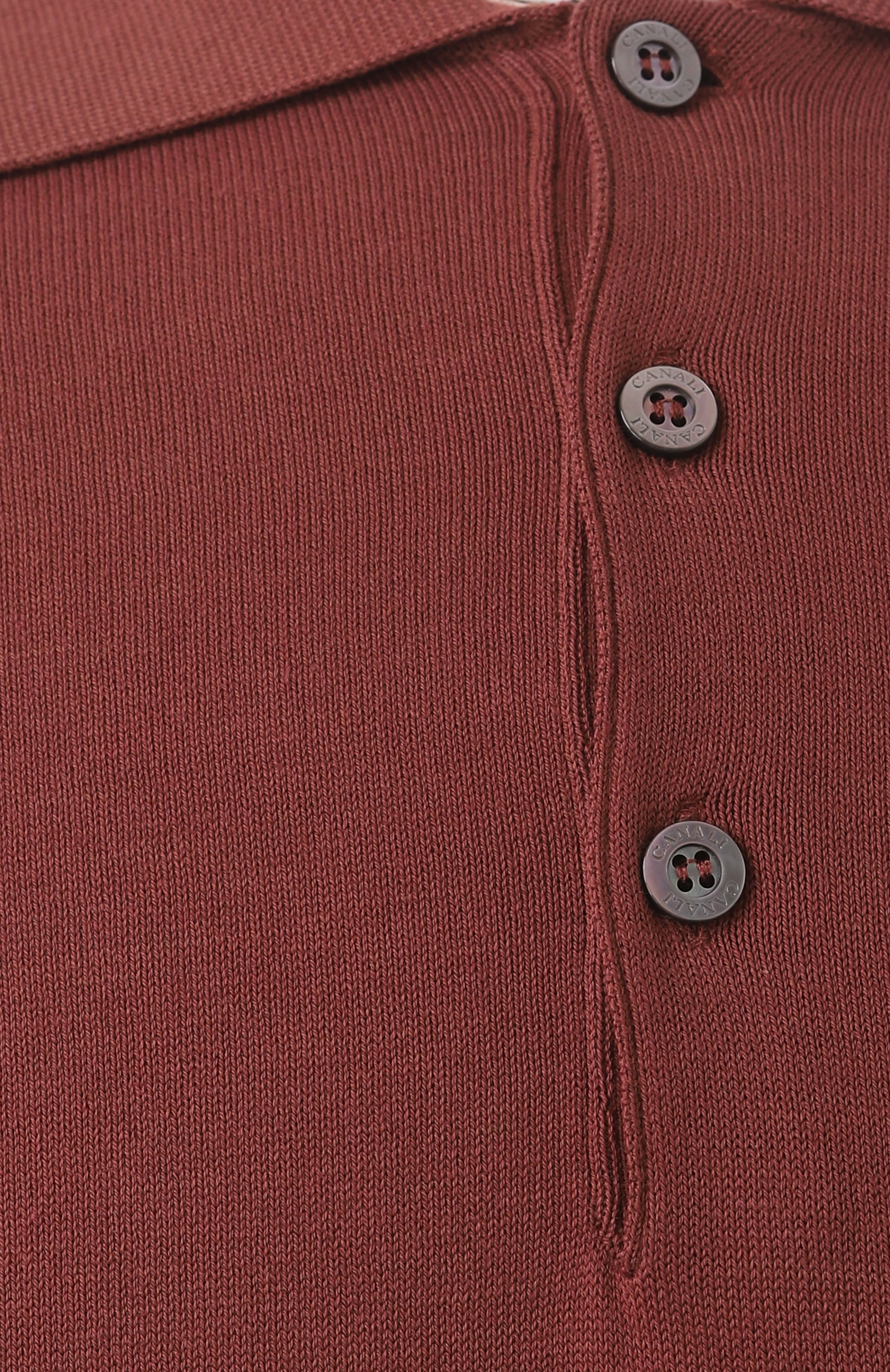 Хлопковое поло CANALI, арт. C0017/MK00145, фото 6