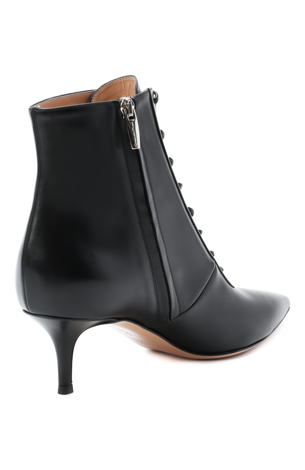 Кожаные ботильоны gillilan GIANVITO ROSSI, арт. G73752.55RIC.VITNER0, фото 4