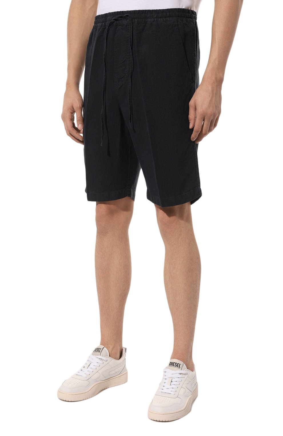 Льняные шорты 120% LINO, арт. 31ALIM29CM/0000253/000, фото 3