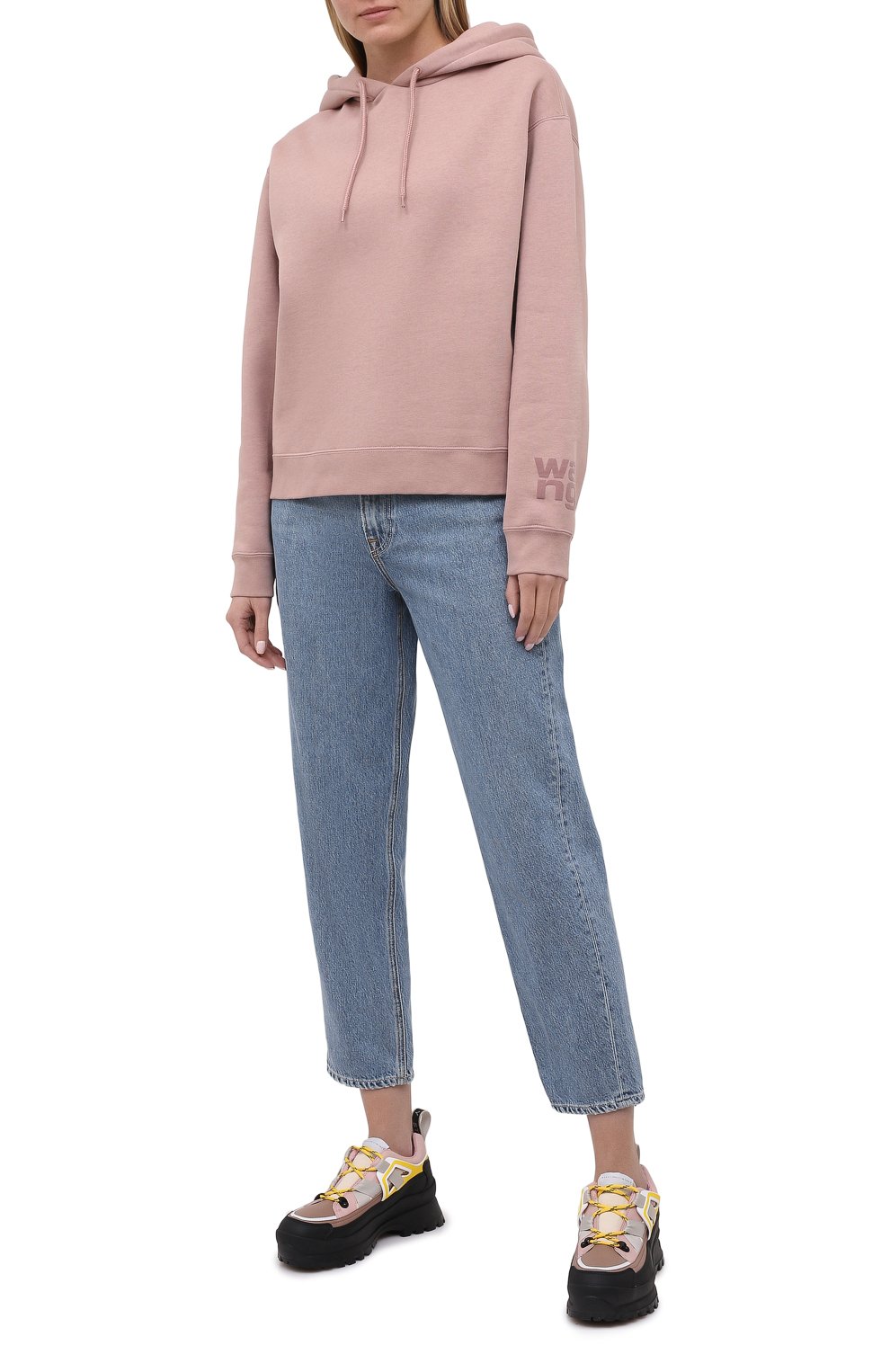 Хлопковое худи ALEXANDERWANG.T, арт. 4CC1202025, фото 2