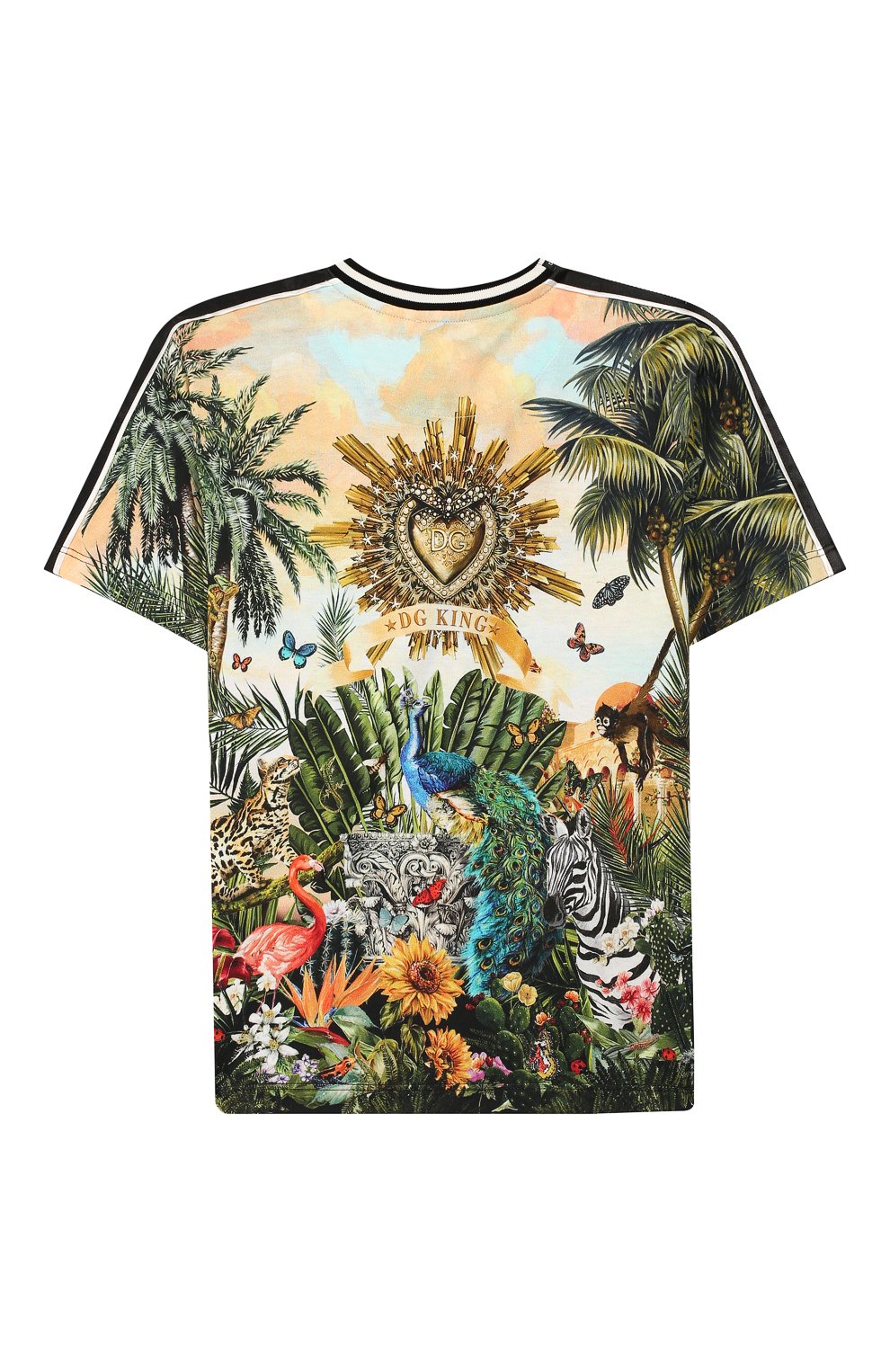 Хлопковая футболка DOLCE & GABBANA, арт. L4JT7H/G7SQQ/2-6, фото 2