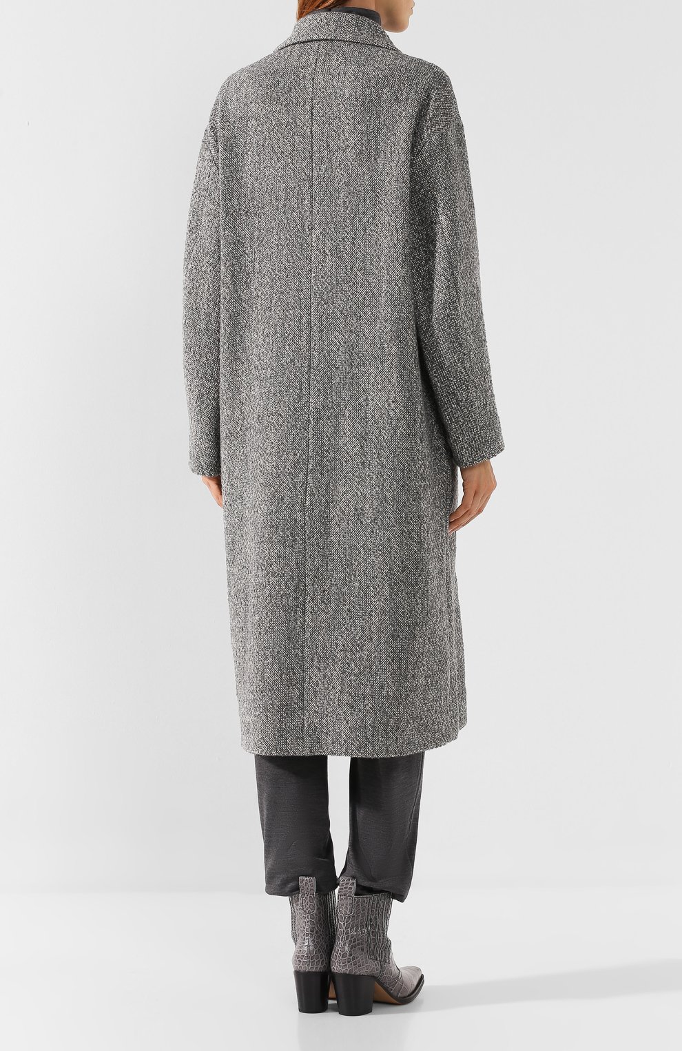 Двубортное пальто ISABEL MARANT ETOILE, арт. MA0236-19A012E/HABRA, фото 4