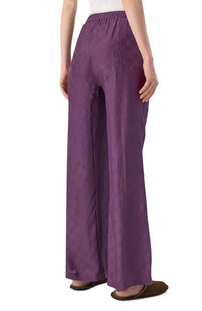 Шелковые брюки KIKI DE MONTPARNASSE, арт. H242PT106, фото 4