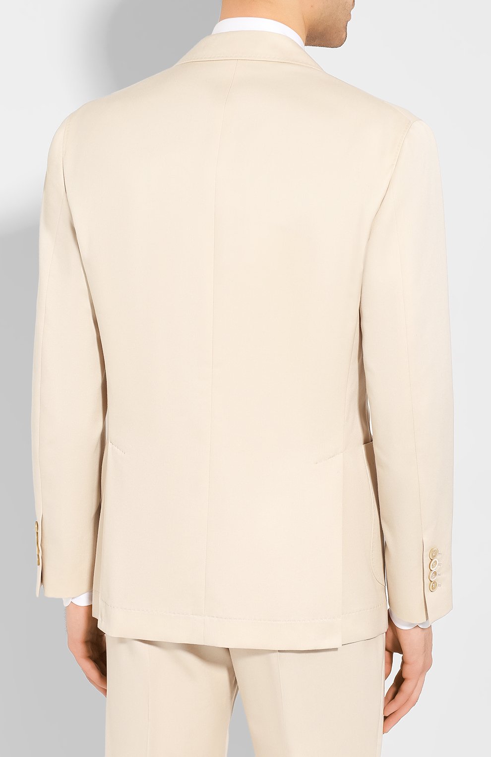 Костюм из смеси шерсти и хлопка BRUNELLO CUCINELLI, арт. MH212LDBH, фото 3