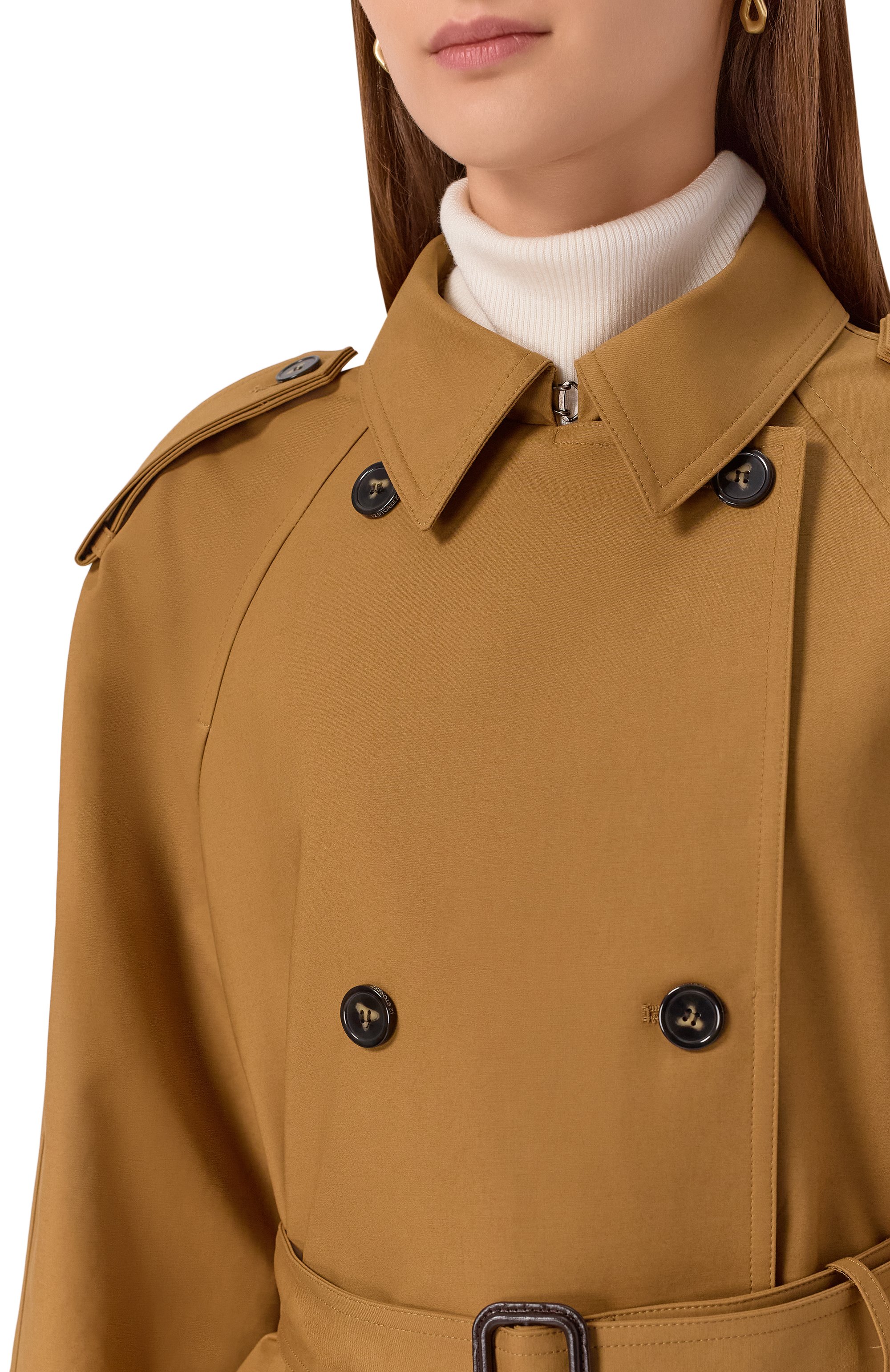 Хлопковый тренч 12 STOREEZ, арт. 130306, фото 5