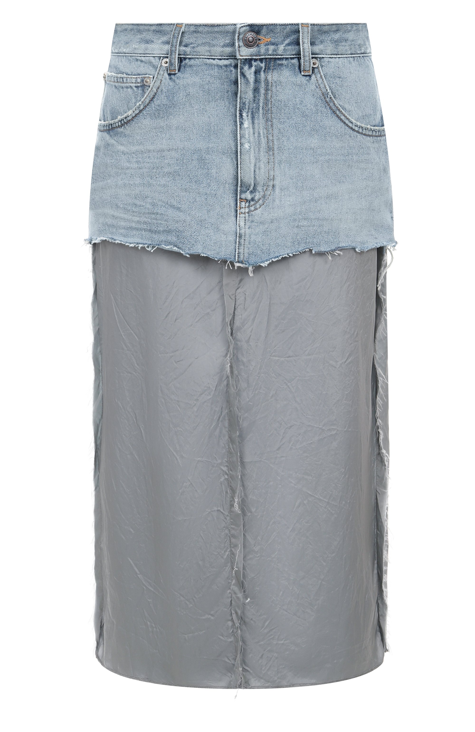 Джинсовая юбка BALENCIAGA, арт. 831721/TSW82, фо�то 1