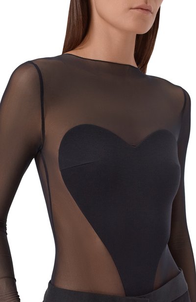 Боди UNDRESS CODE черного цвета по цене 18550 руб., арт. S0ULMATE B0DYSUIT, фото 5 Боди UNDRESS CODE, арт. S0ULMATE B0DYSUIT, фото 5